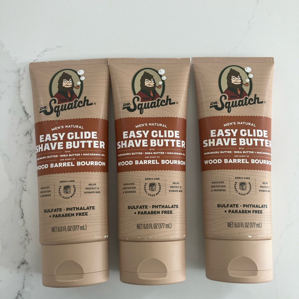 Dr. Squatch Shave Butter Wood Barrel Bourbon